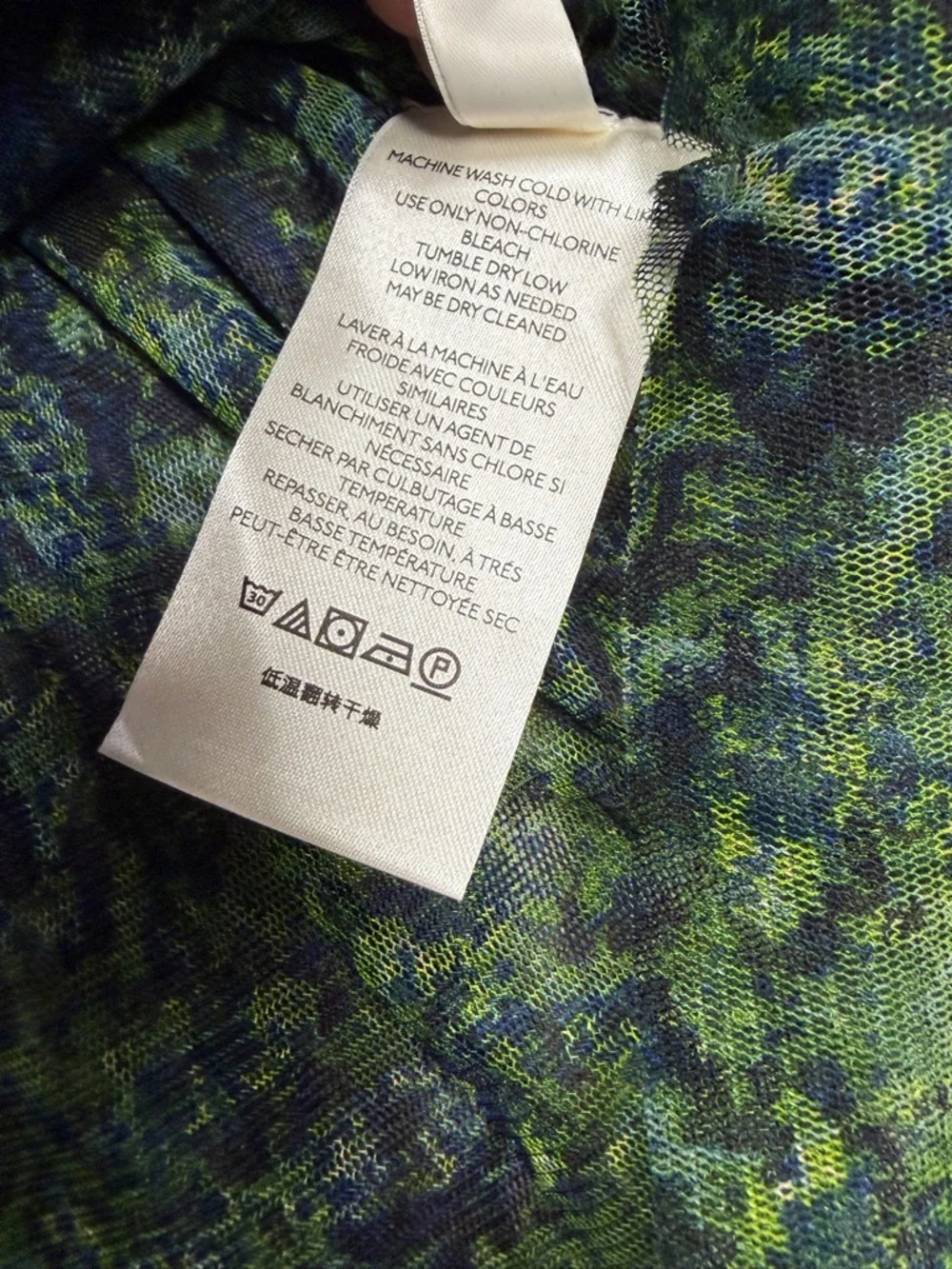 Free‎ People Penelope Dark Green Floral Smocked Square-Neck Peplum Top